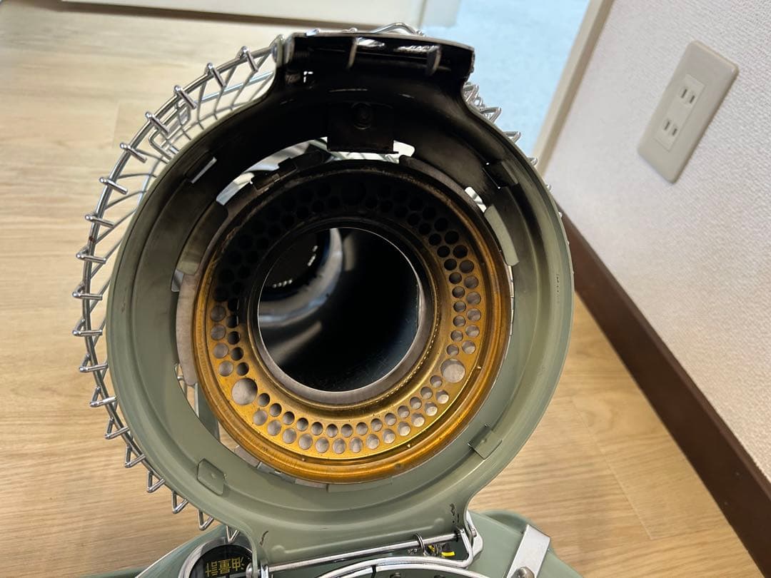 アラジン　ブルーフレーム　グリーン　2014年製　カバー,クリーナー,取説付