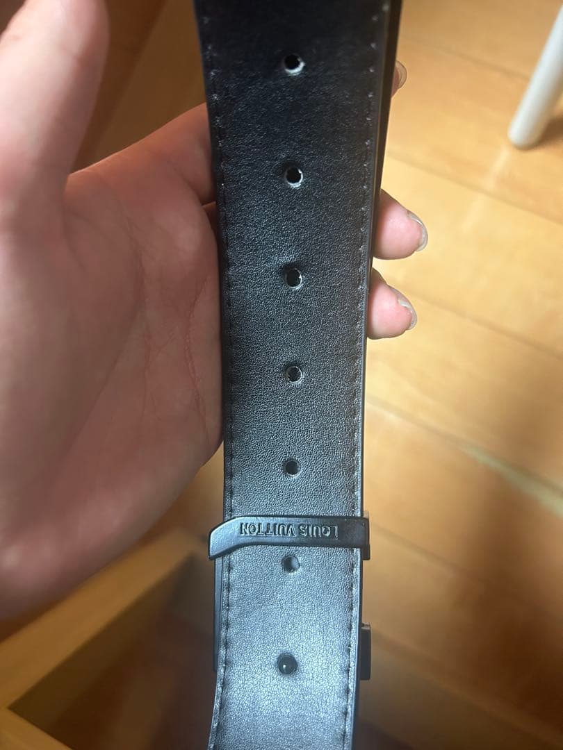 Louis Vuitton モノグラムレザーベルト