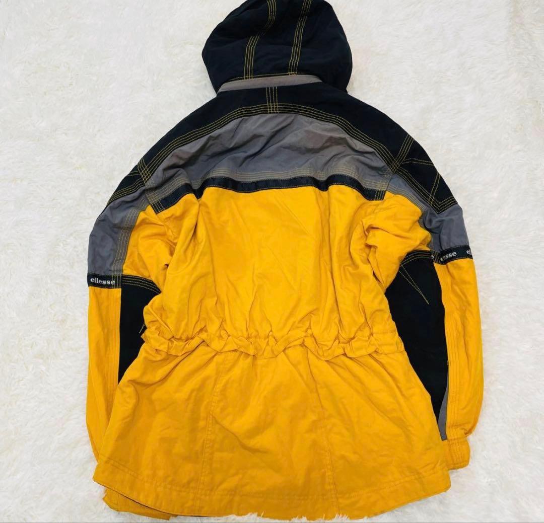 エレッセ スキーウェア 上下セット Lサイズ イエロー ゴールドウイン製