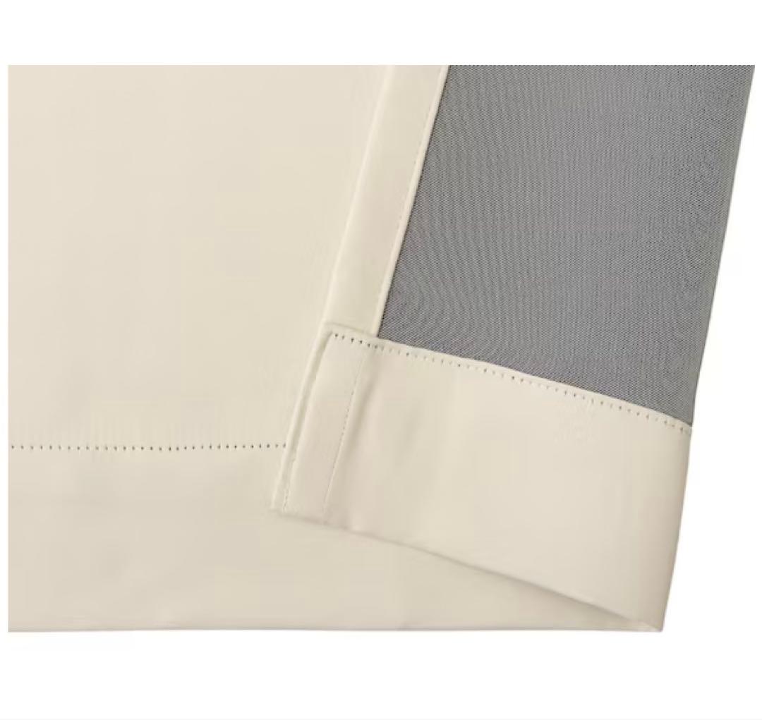 ピピ！ 遮光1級・遮熱カーテン（無地・アイボリー）200×230×1〜2