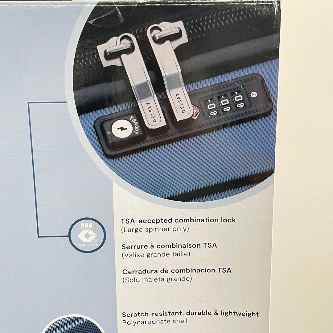 未使用品 デルセー ヘリウムエッジ スーツケース 2個セット 36L/101L