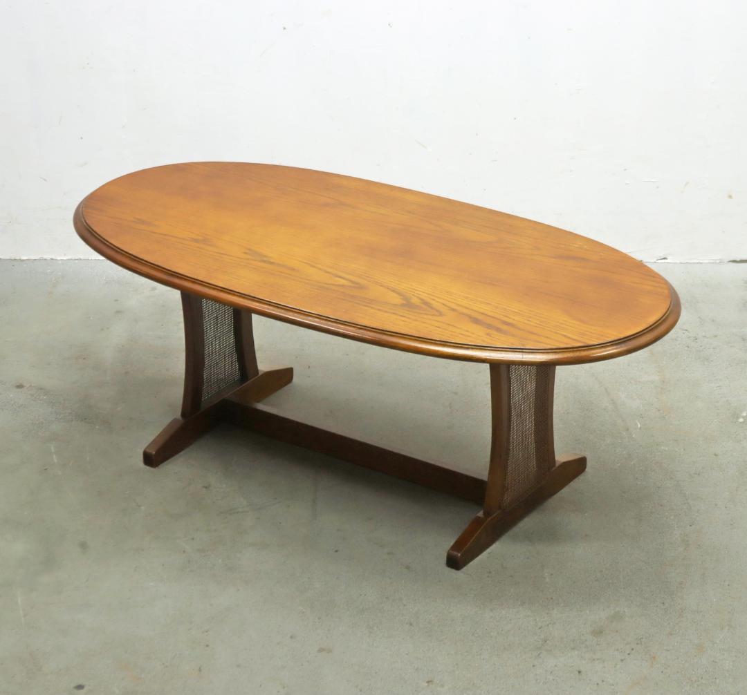 三越 Brugge ブルージュ オーク材 センターテーブル サイドテーブル