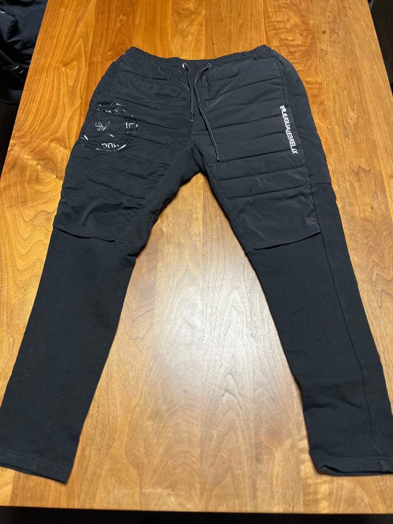 1PIU1UGUALE3 RELAX ダウンパンツ サイズL