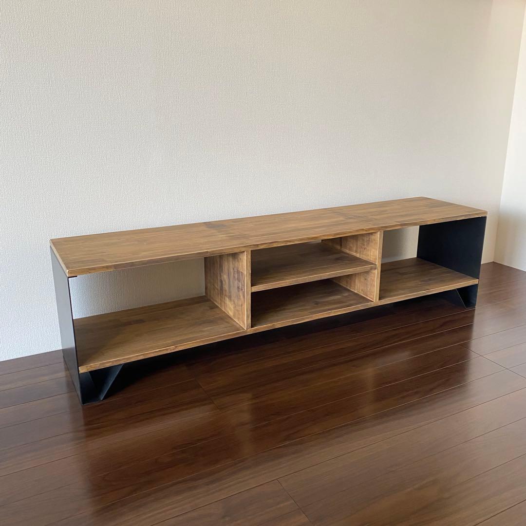 テレビ台／リビングボード(アイアン脚)