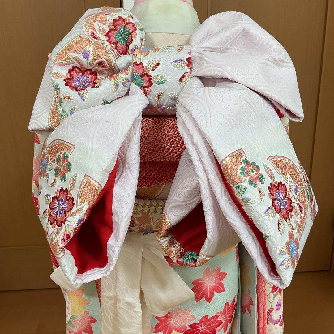 コロ助　No.53 七五三　7才　　正絹着物セット