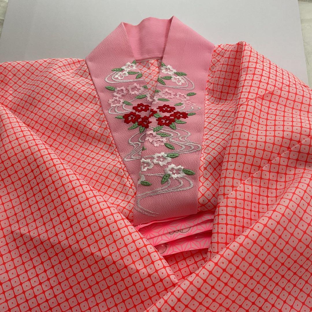 コロ助　No.53 七五三　7才　　正絹着物セット