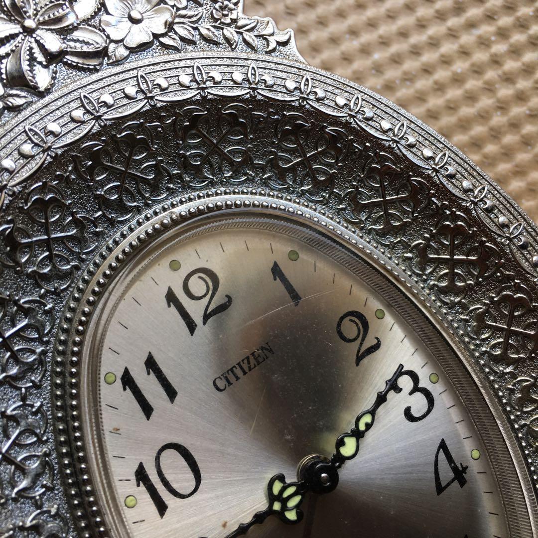 1241 シチズン CITIZEN 手巻式 ALARM 目覚まし時計　置き時計