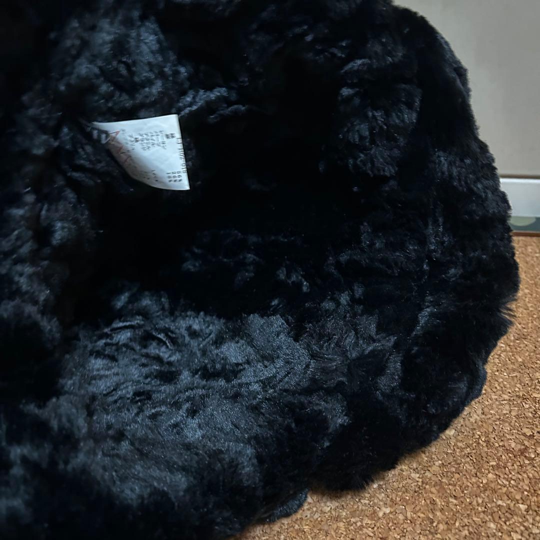 美品 LIMI feu ヨウジヤマモト フライトキャップ ブラック