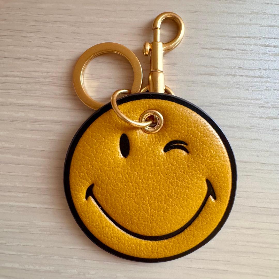 【peanutsさま専用】アニヤハインドマーチ スマイリー キーリング ゴールド