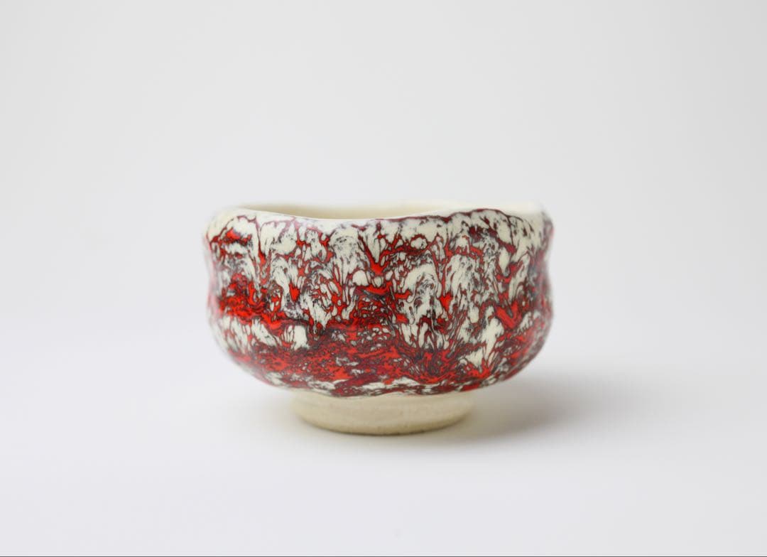 箕面焼　松田箕山　一服茶碗　茶器