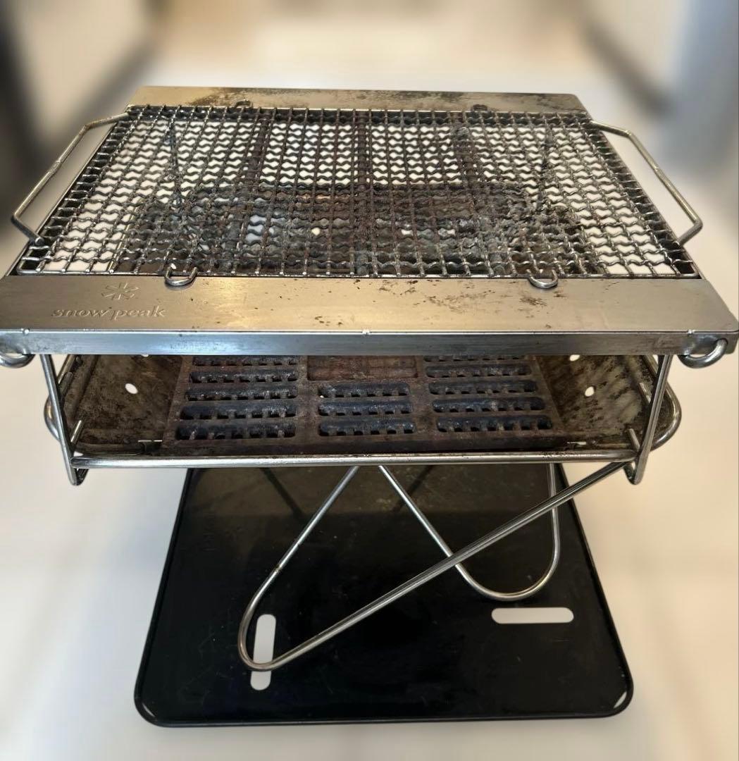  peak 焚火台Lスタートセット➕網焼き台