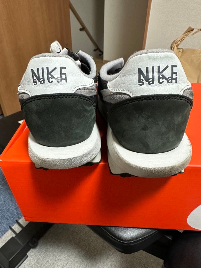 sacai × Nike LD Waffle \"Black\" 27.5cm 黒