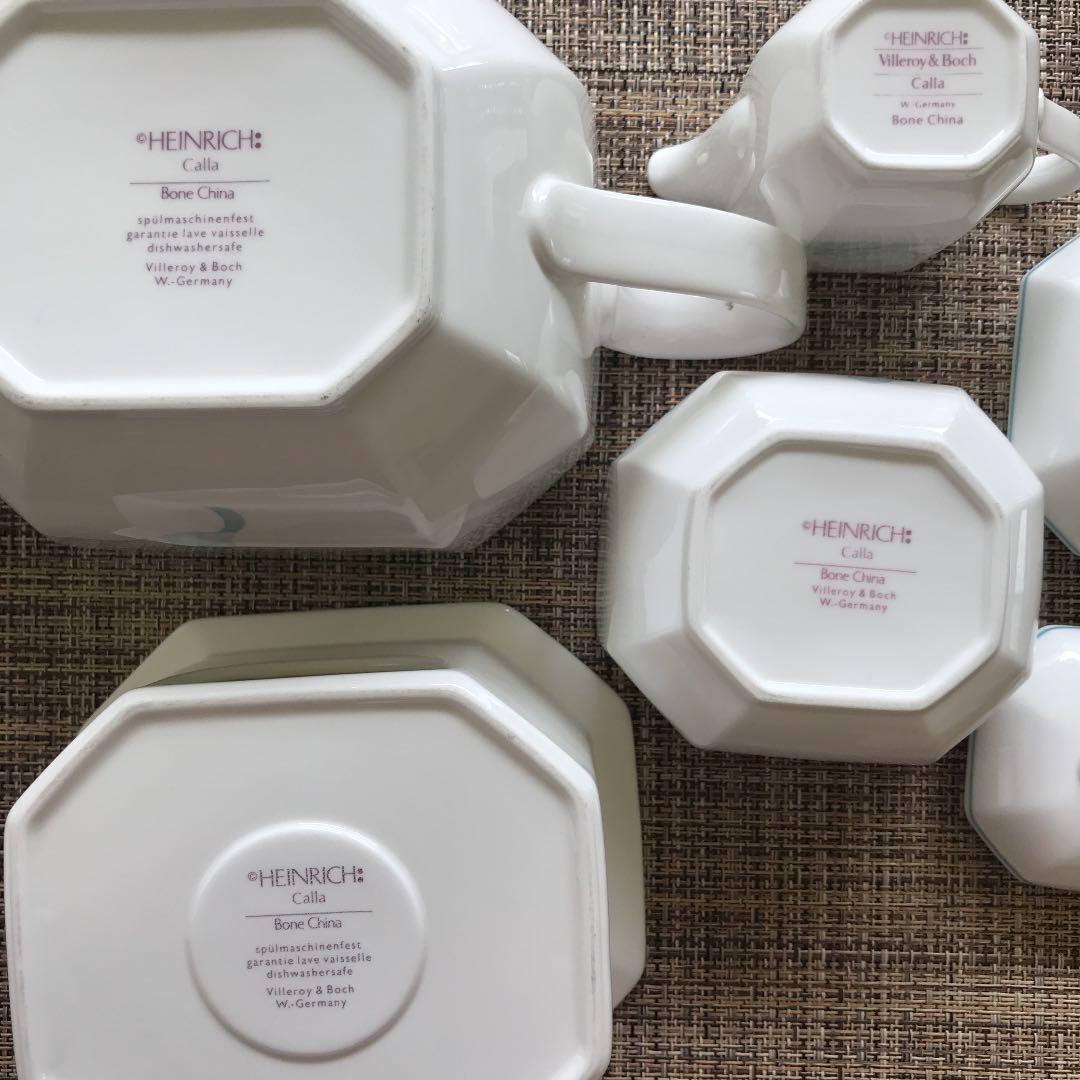 食器 Villeroy&Boch Heinrich Calla Bone China
