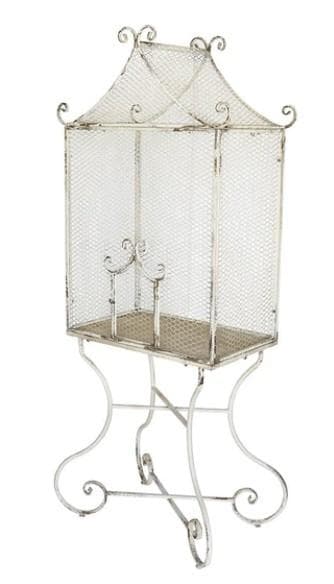 バードケージ プランターハウス アイアン ガーデニング シャビー 85622GH