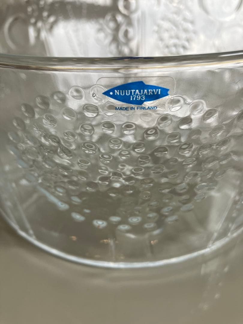 【専用】ヌータヤルヴィ　ガラス　ボウル　19cm　アラビア　専用箱入り