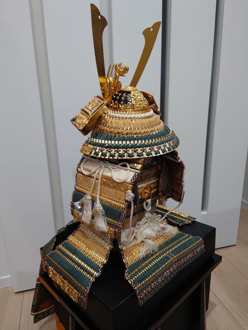 五月人形　平安 翠雲　御鎧飾り　高さ約82cm　甲冑