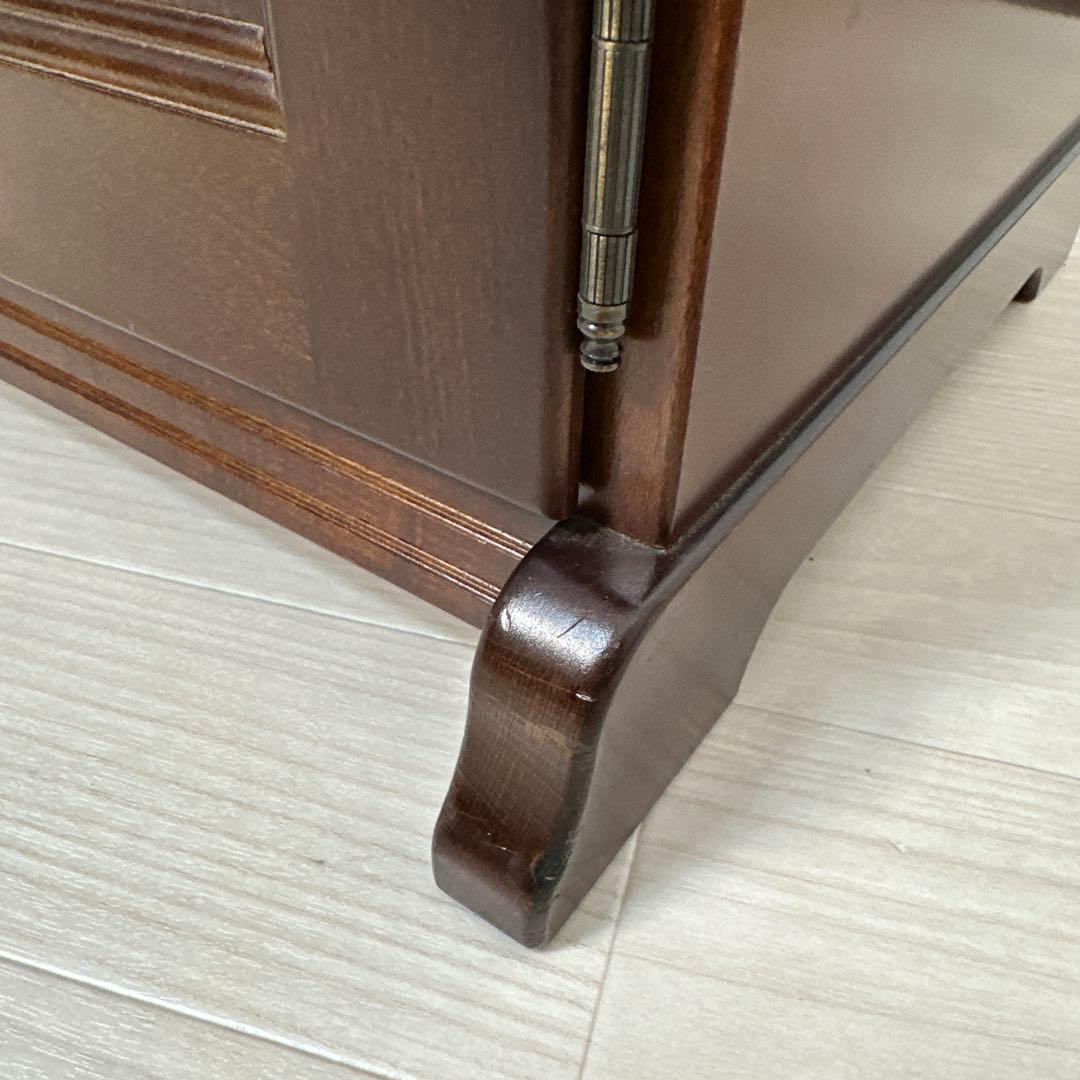 カリモク コロニアル 電話台 TEL台 FAX台 サイドテーブル i4※