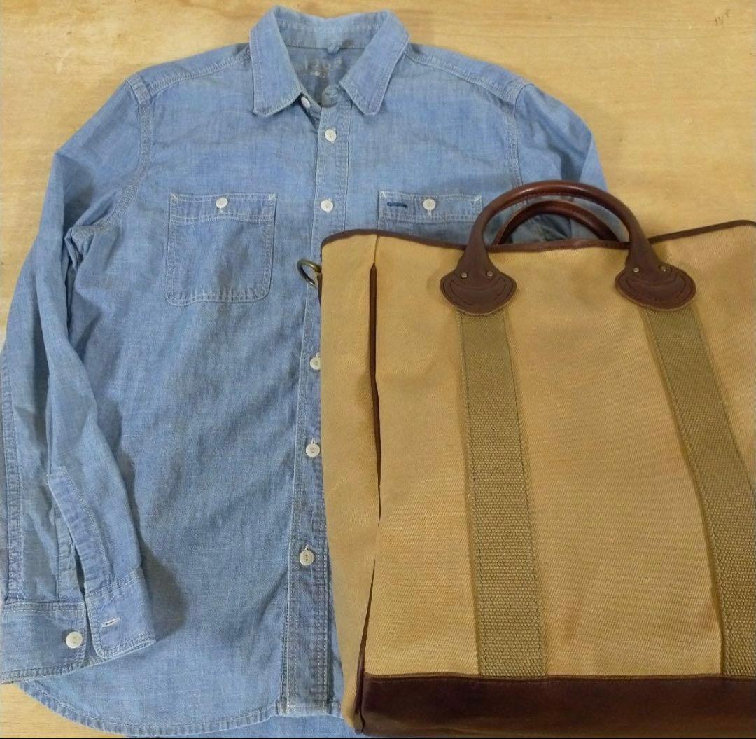 LLBeanSIGNATURE2wayレザーハンドルトートバッグ