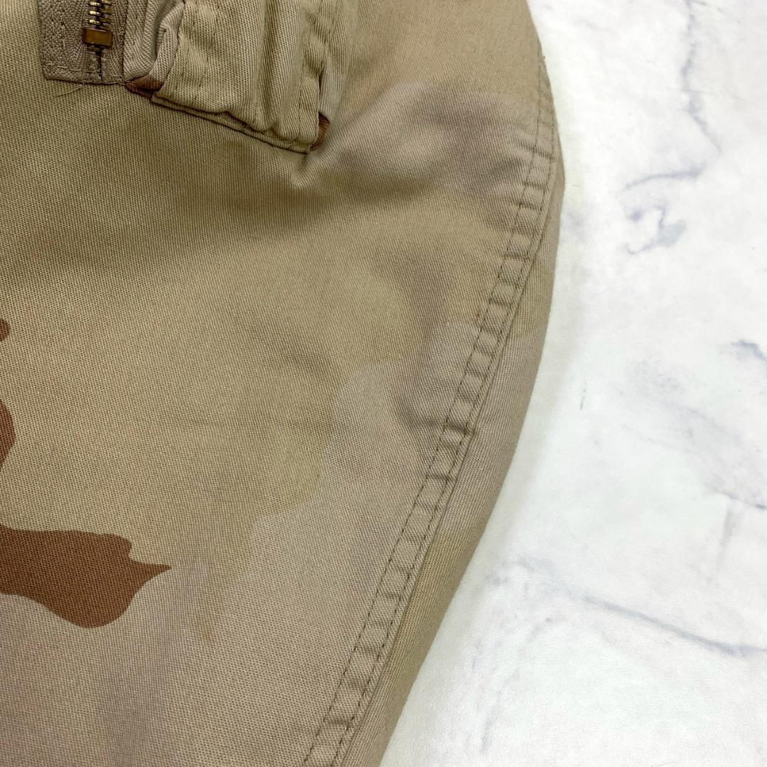 デザートカモ 80s USA製 ALPHA MA-1 コットン L　D962