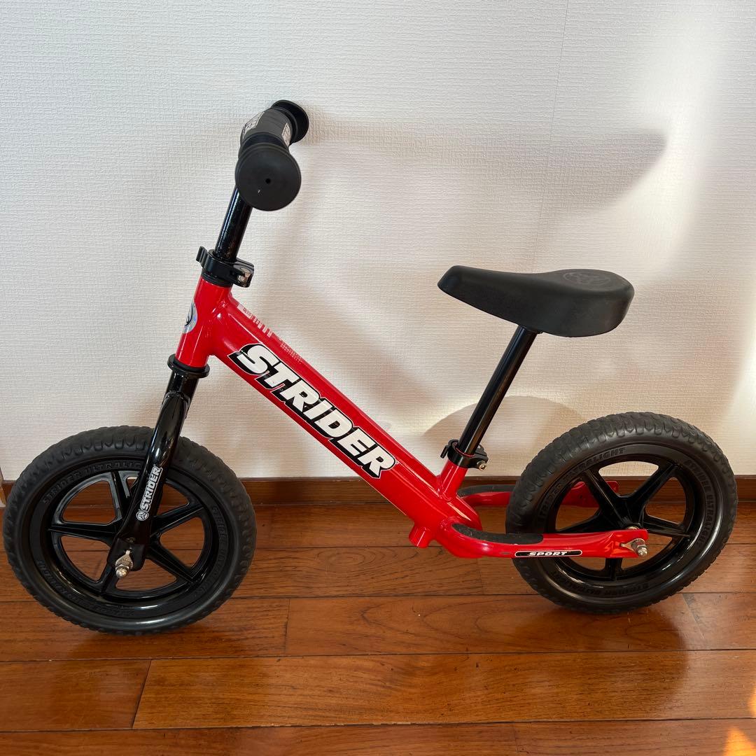 STRIDER バランスバイク レッド 12インチ