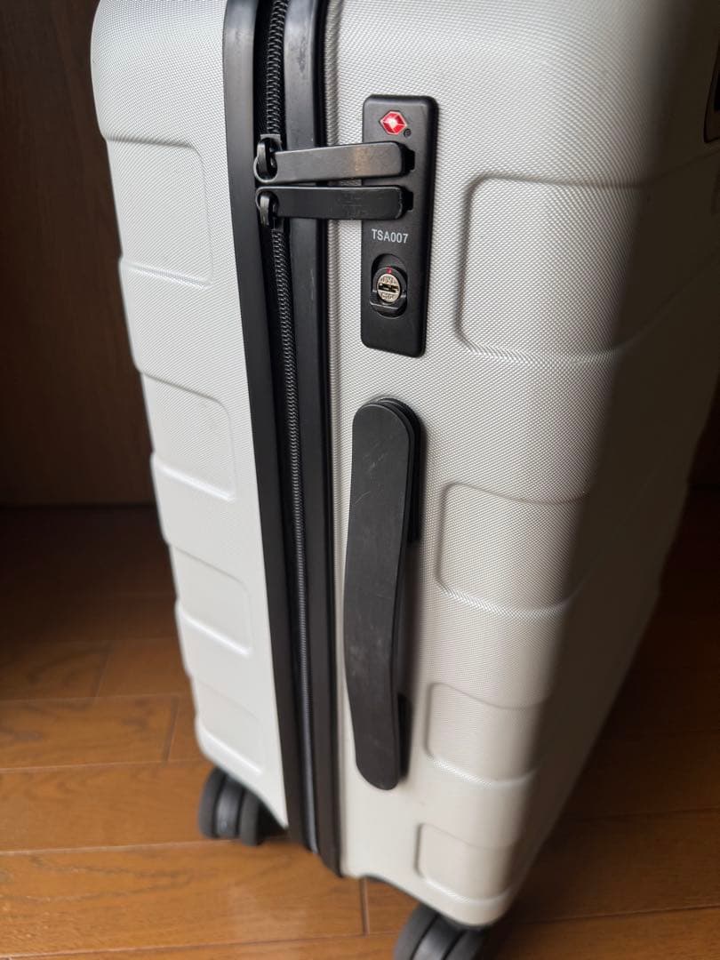 MUJI 無印良品 キャリーケース ライトグレー 35L 機内持ち込み