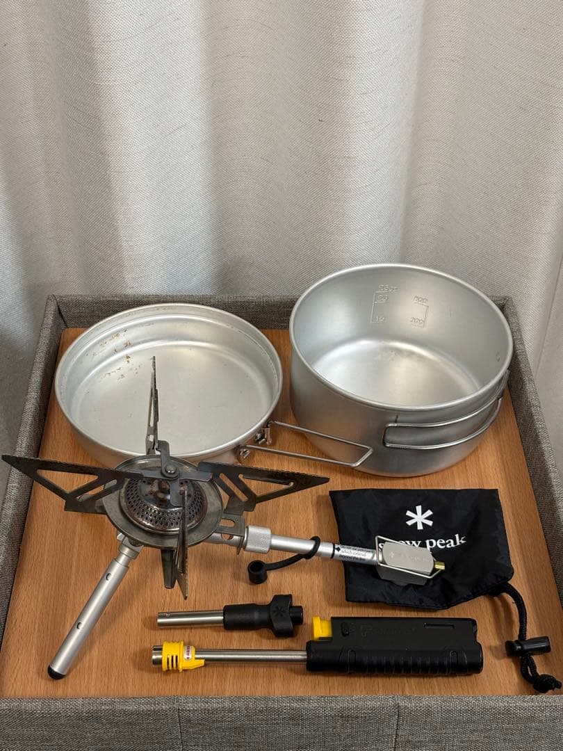 スノーピーク　ヤエンストーブ　レギ他