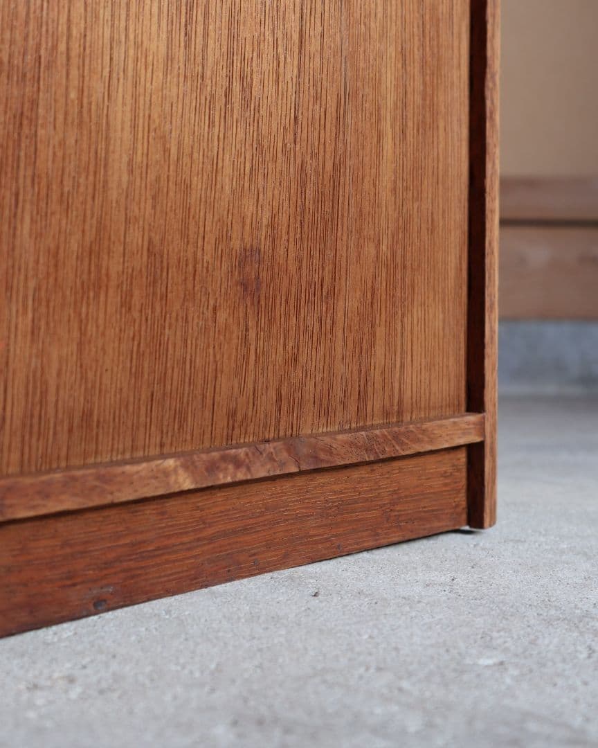 12/6(土)まで値下げ中　楢(ナラ)材の5杯小引き出し 収納棚 アンティーク