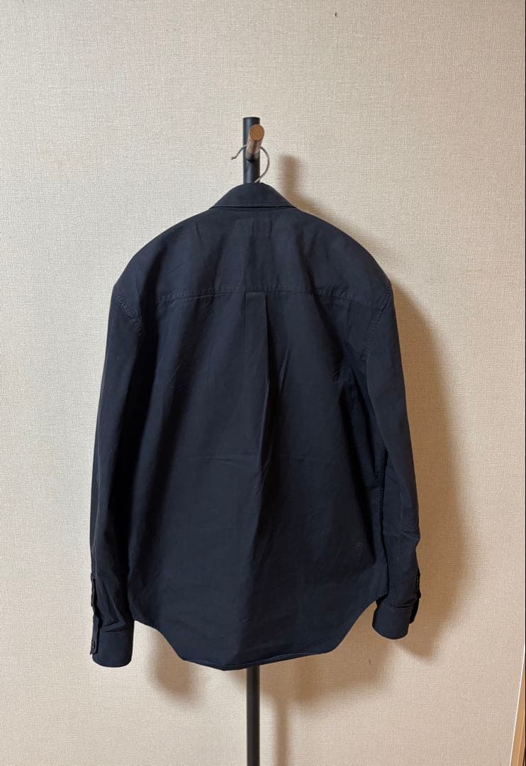 サンローラン ブラック フェード加工シャツ 38 エディ期