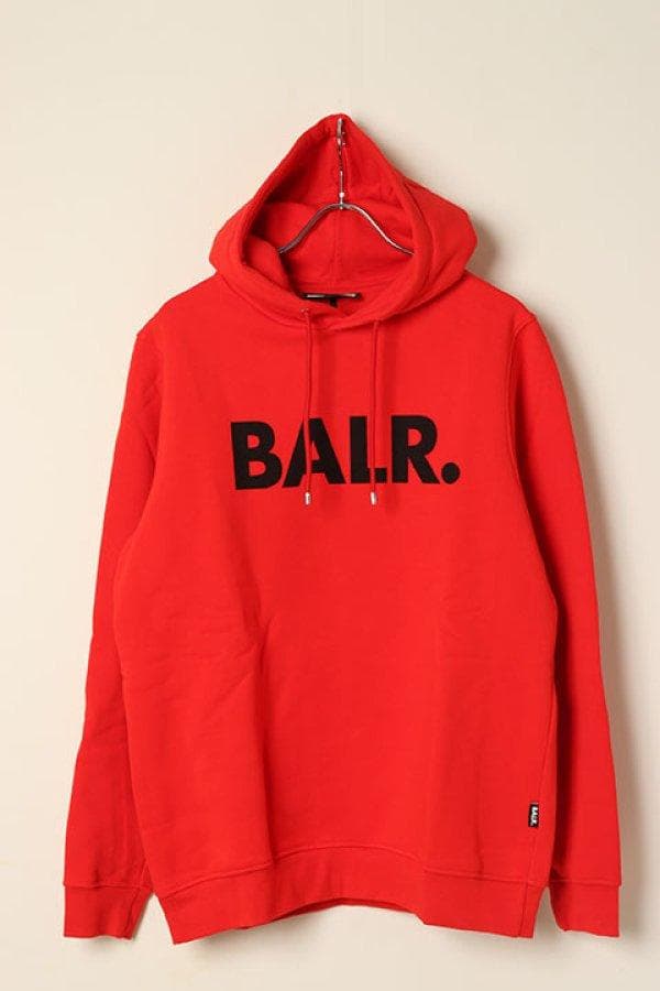 BALR.パーカー レッド　 Mサイズ　 B1261.1017