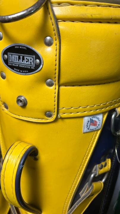 ヴィンテージキャディバッグRon Miller ミシガン大学