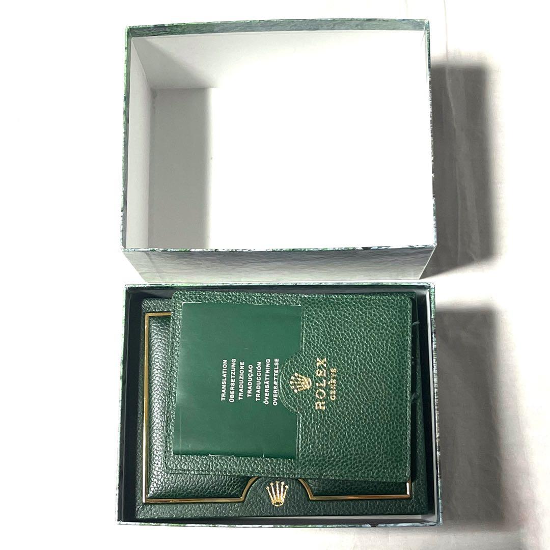 ロレックス ROLEX 時計空き箱 純正ボックス Cリング深型 黒