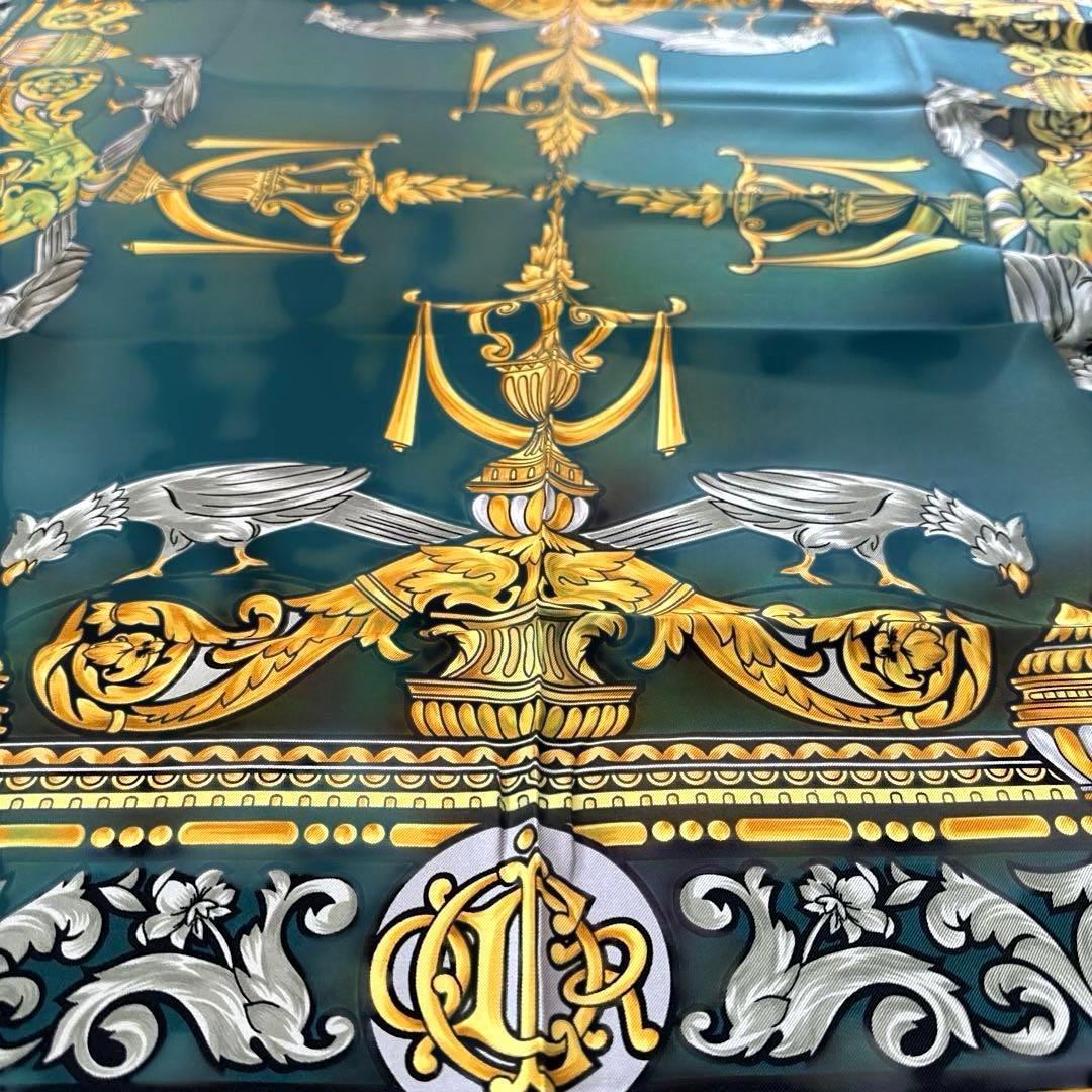 Christian Dior クリスチャンディオール シルク 大判 スカーフ