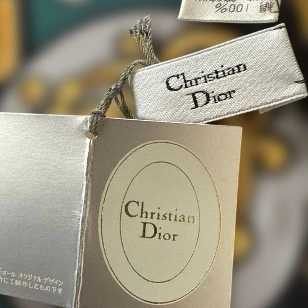 Christian Dior クリスチャンディオール シルク 大判 スカーフ