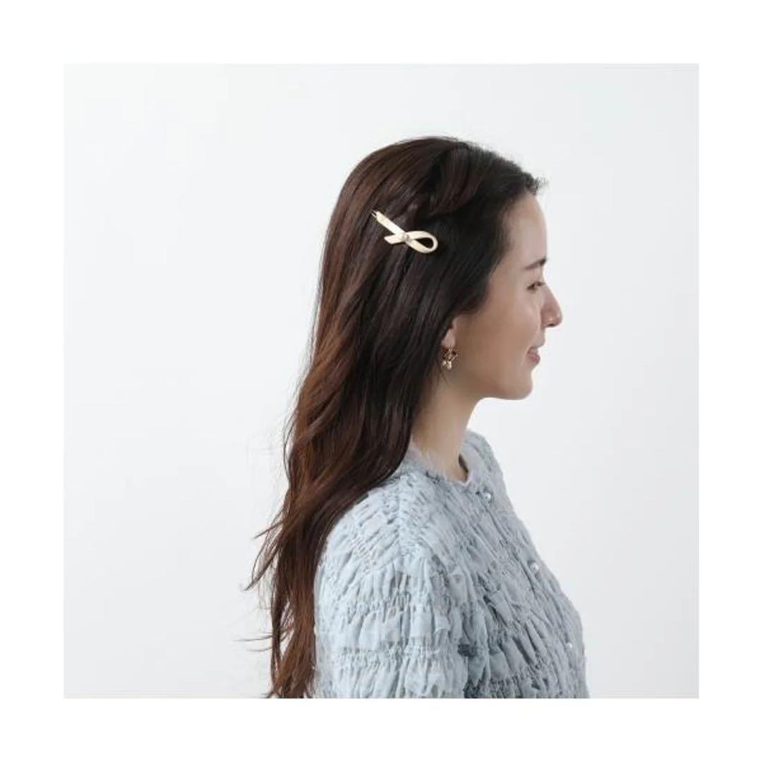 美品　アレクサンドルドゥパリ　ボールピン　ベージュ