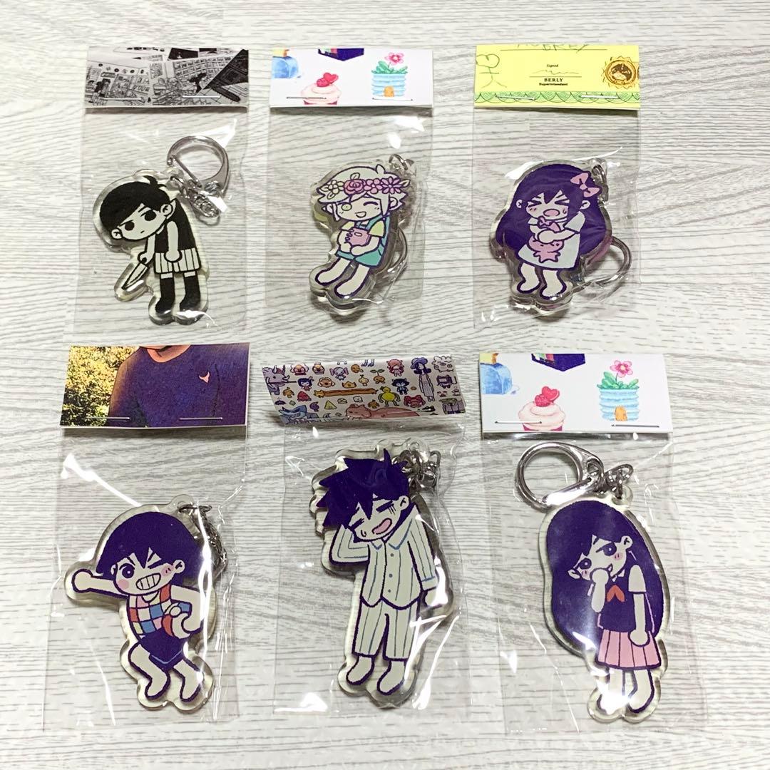 OMORI DANGLING Acrylic Keychains セット