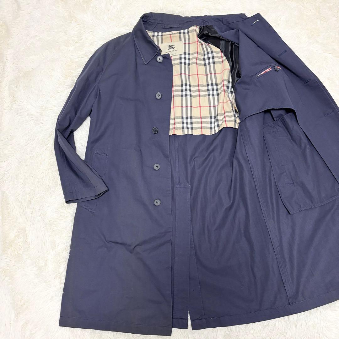 【英国製】BURBERRY LONDON ステンカラーコート ノバチェック