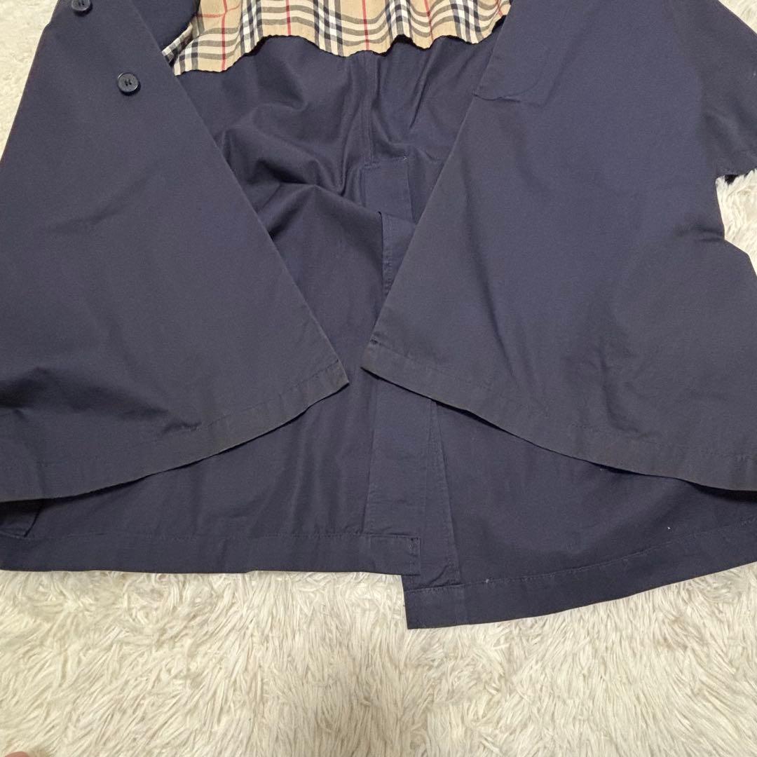 【英国製】BURBERRY LONDON ステンカラーコート ノバチェック