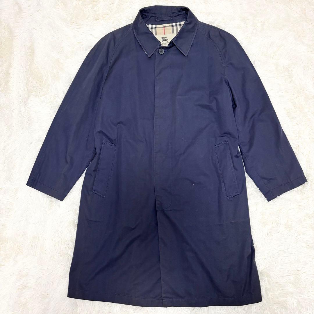 【英国製】BURBERRY LONDON ステンカラーコート ノバチェック