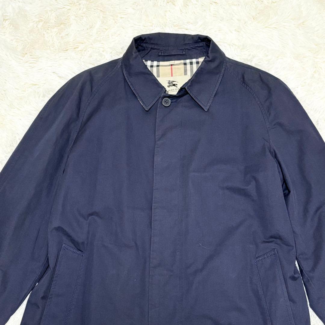 【英国製】BURBERRY LONDON ステンカラーコート ノバチェック