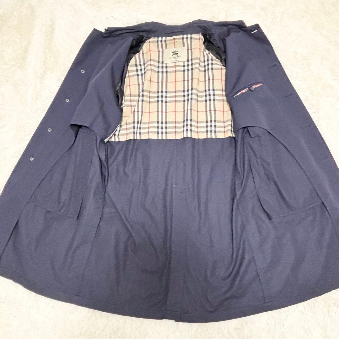 【英国製】BURBERRY LONDON ステンカラーコート ノバチェック