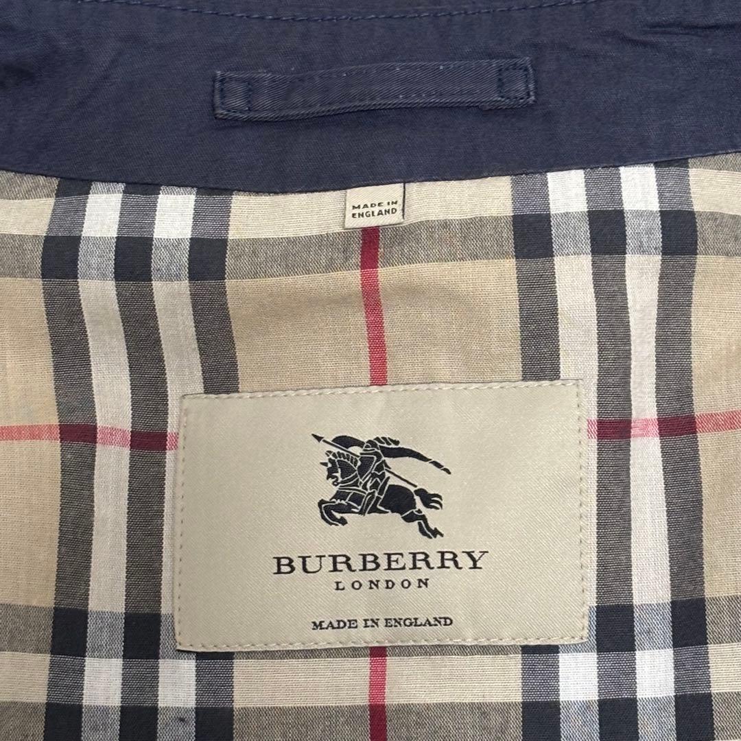 【英国製】BURBERRY LONDON ステンカラーコート ノバチェック