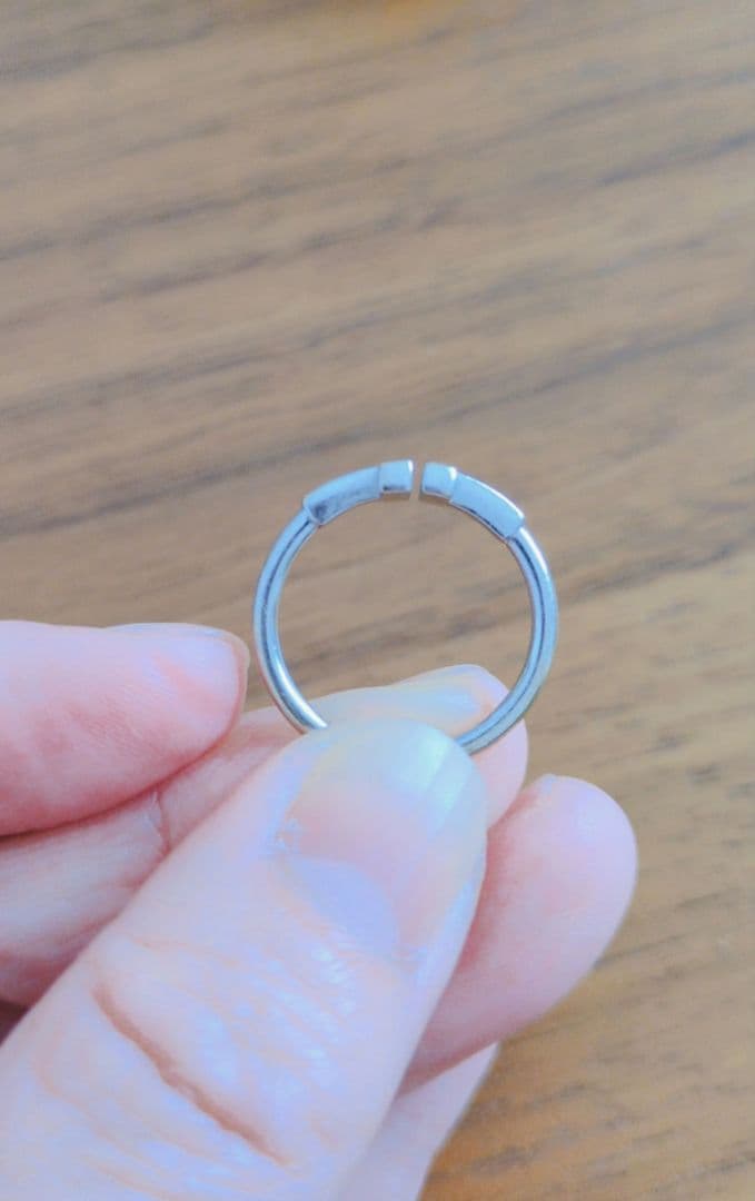 正規品　Tiffany　ティファニー　ワイヤーリング　11号