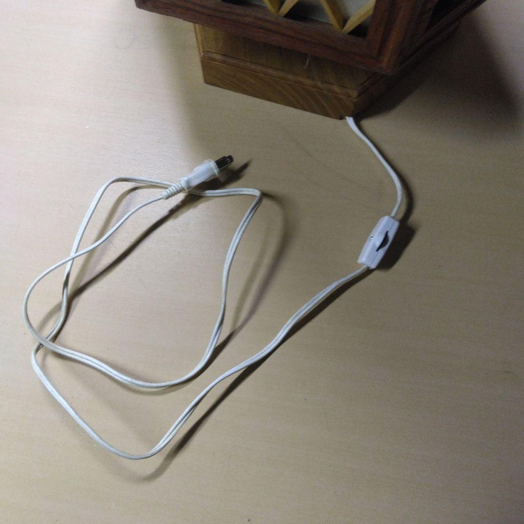 六角形の木製ランプシェード(行灯）手作り