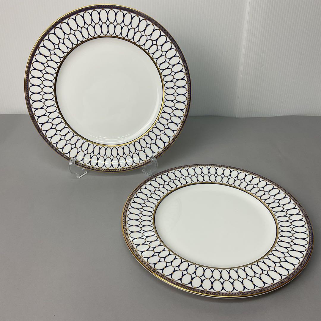  ウェッジウッド ルネッサンスゴールド　大皿2枚セット