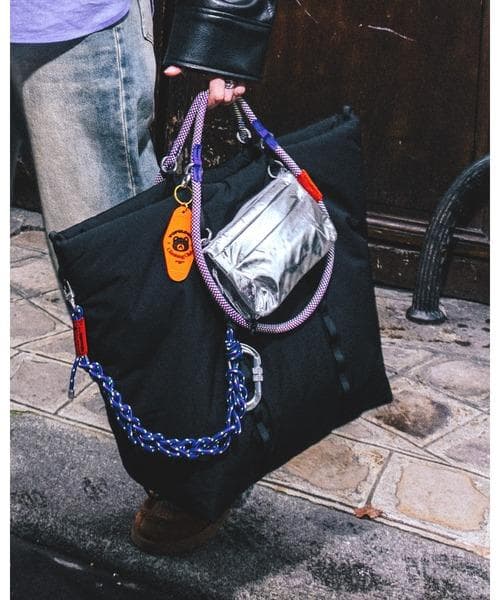 Topologie Cloud Tote バッグ Rope Loopストラップ付