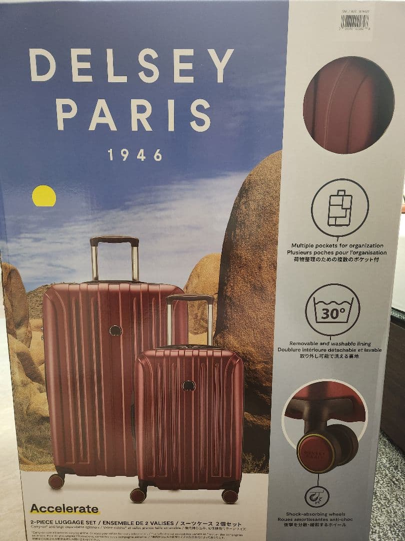 お値下げ中！DELSEY PARIS デルセー キャリーケース　機内持込サイズ