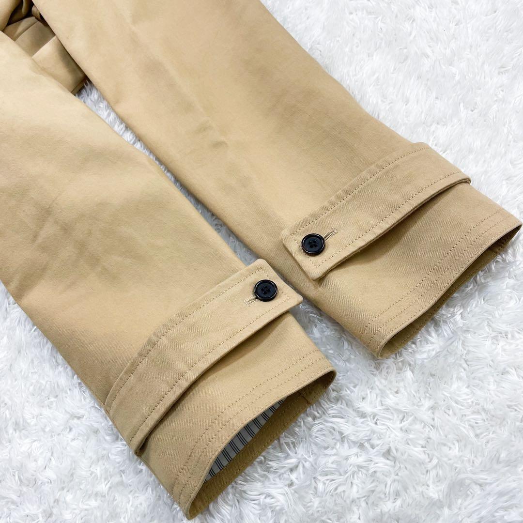 ☆☆☆ブラックフリース トレンチコート メンズ ベルト ロングコート