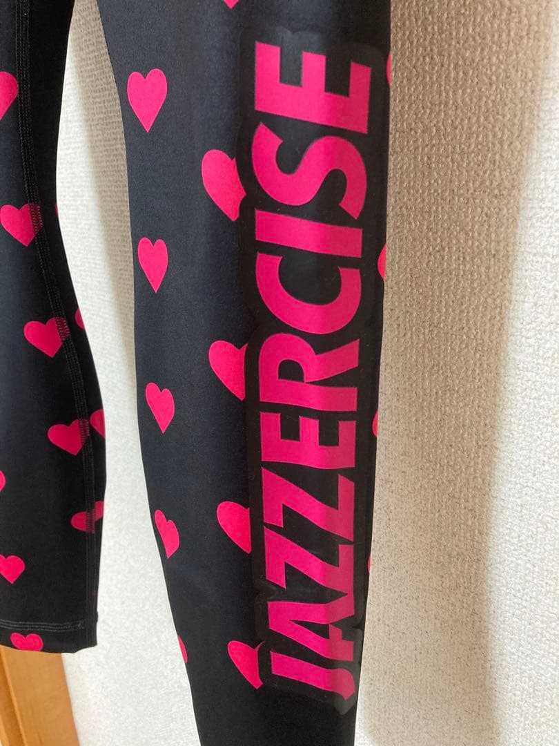 JAZZERCIZE ハート柄レギンス