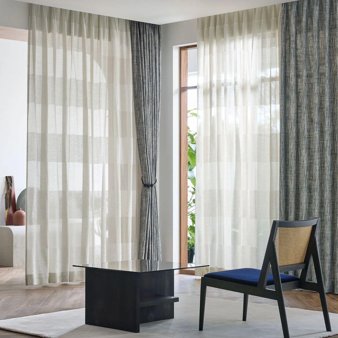 レースカーテン洗濯可能UVカット防炎　高さオーダー可能　新品未使用　約10万円