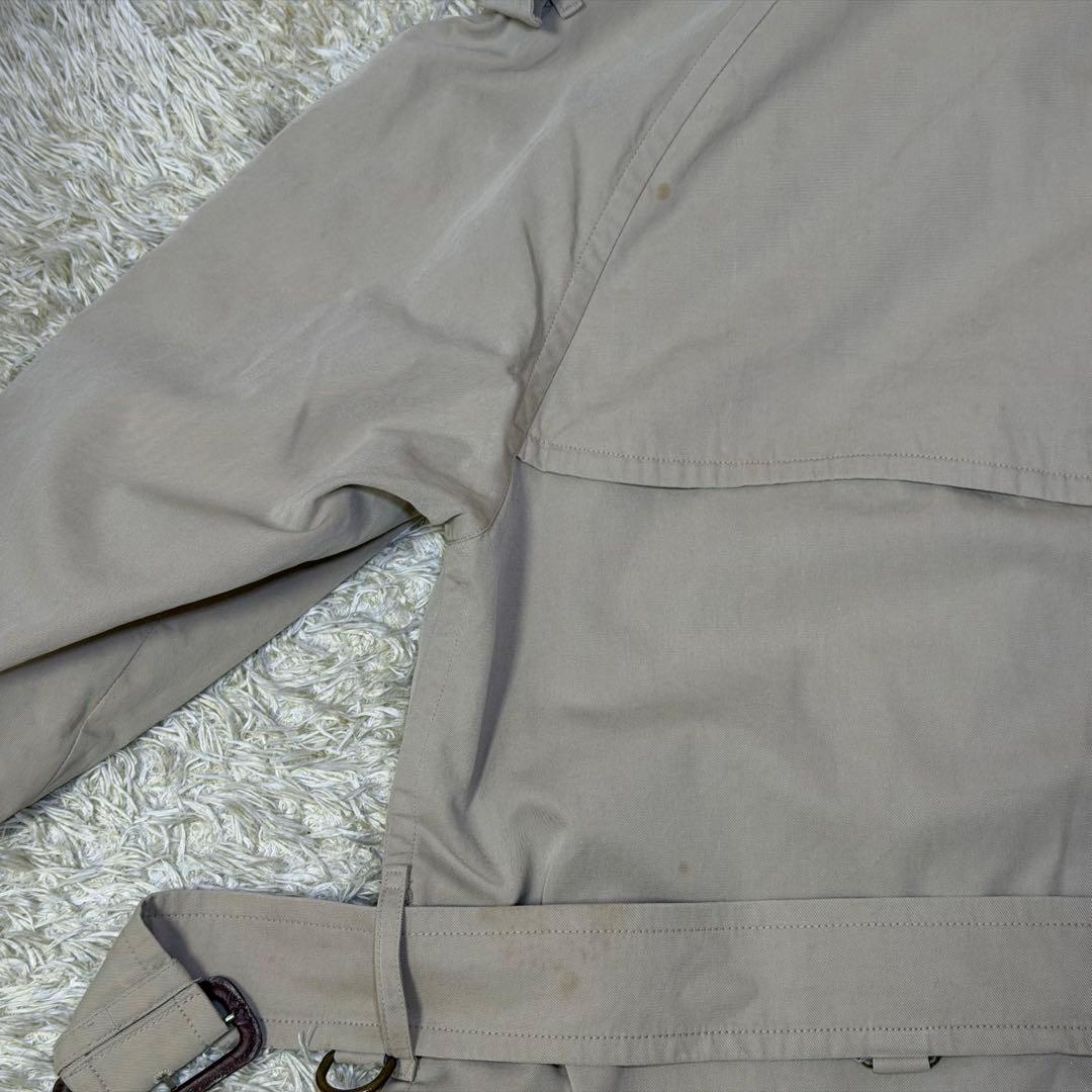 ☆良品☆バーバリー　トレンチコート　ダブル　イングランド　ベージュ　44S